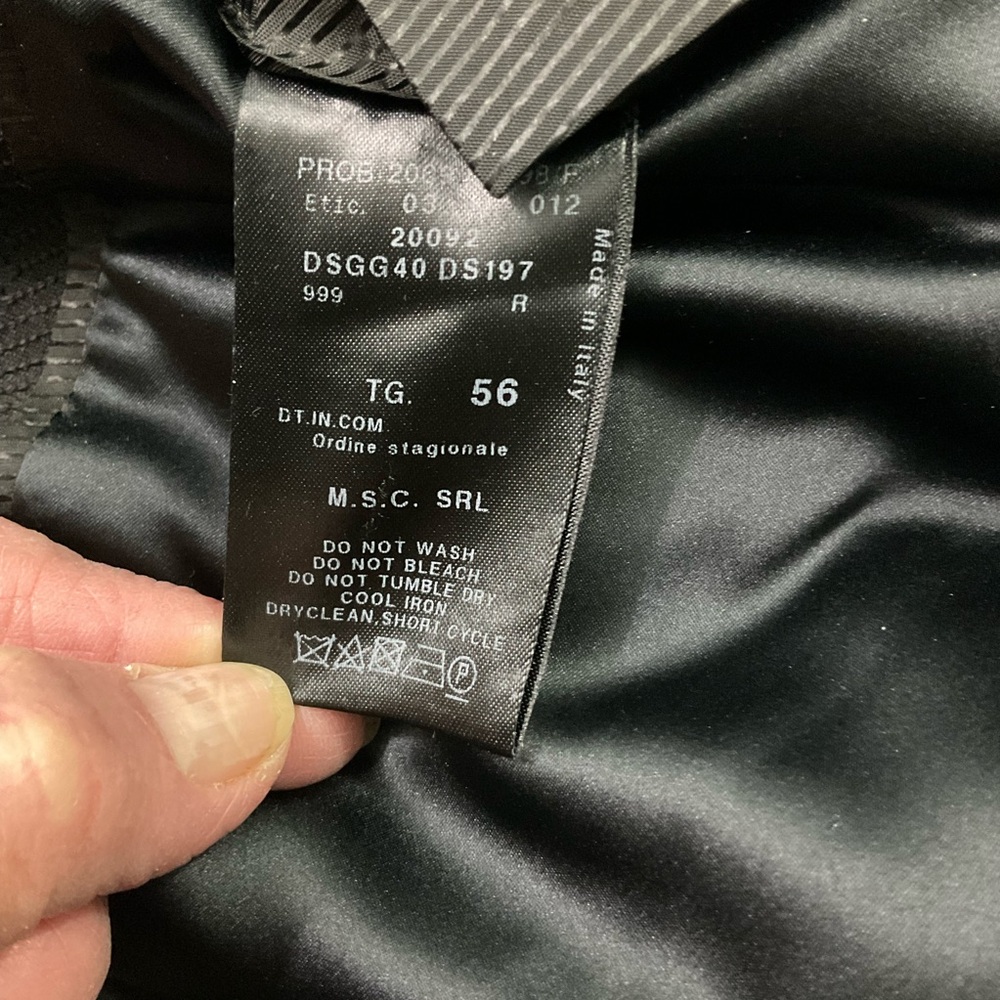 Giorgio Armani Solid Single Breasted Wool Blazer … - image 7